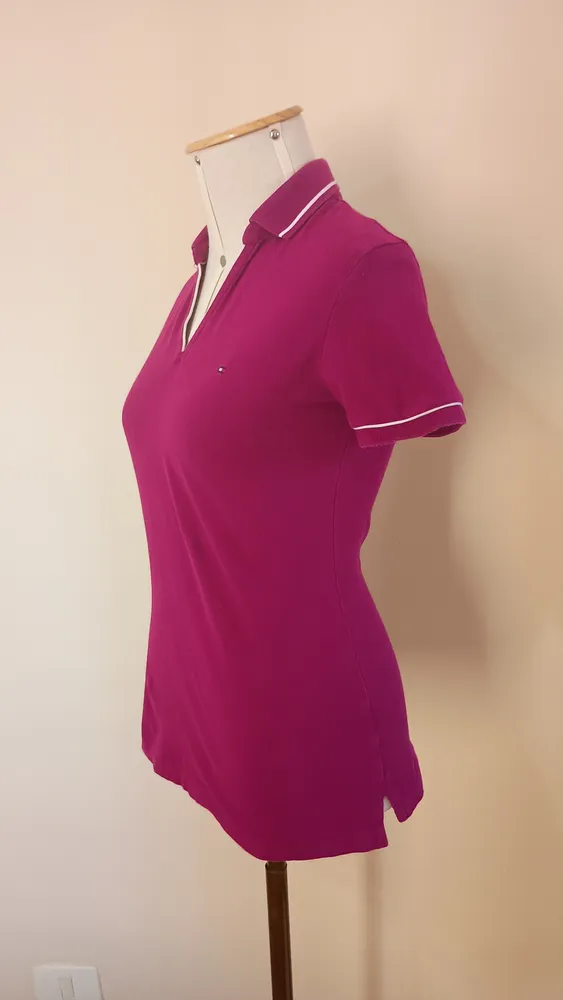 Camisa polo feminina Tommy Hilfiger