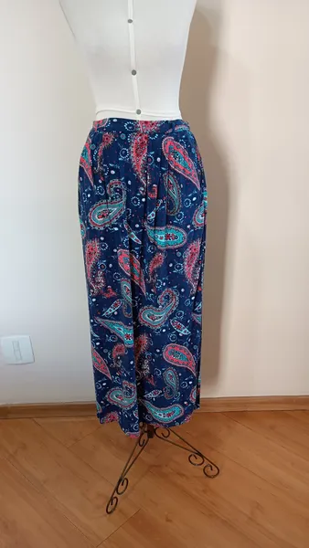 Saia longa em viscose