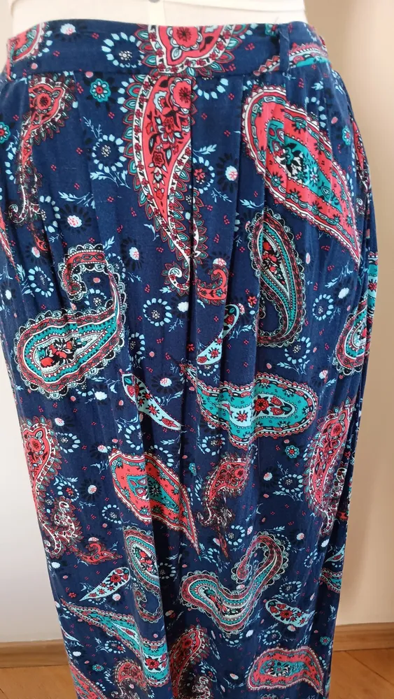 Saia longa em viscose