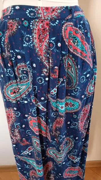 Saia longa em viscose