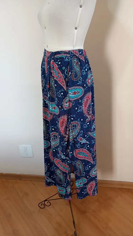 Saia longa em viscose