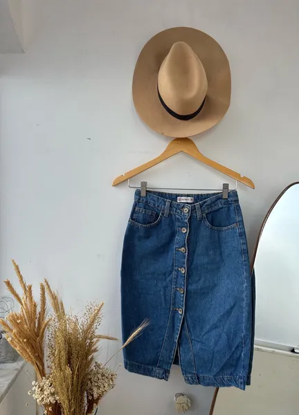 saia jeans denin colection tam 36