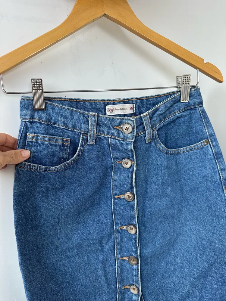 saia jeans denin colection tam 36