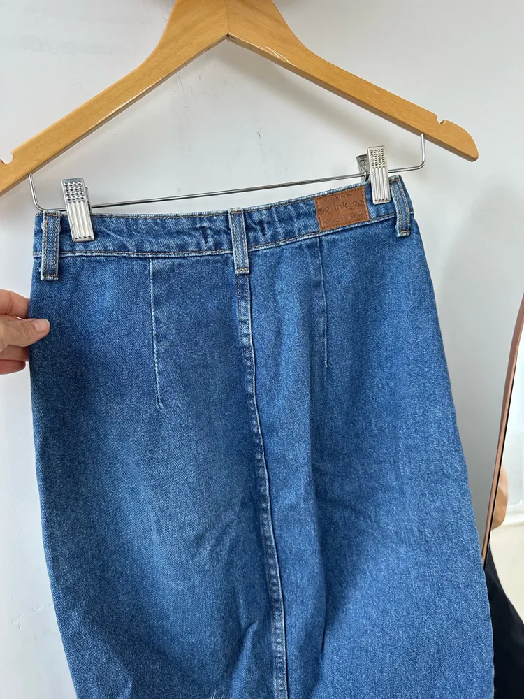 saia jeans denin colection tam 36