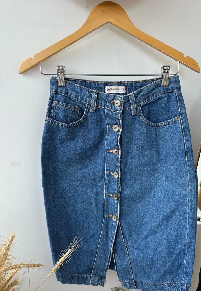 saia jeans denin colection tam 36