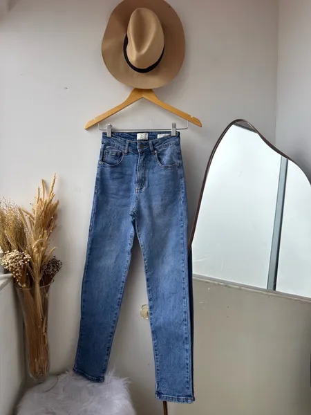 Calça jeans high 90s tam 36
