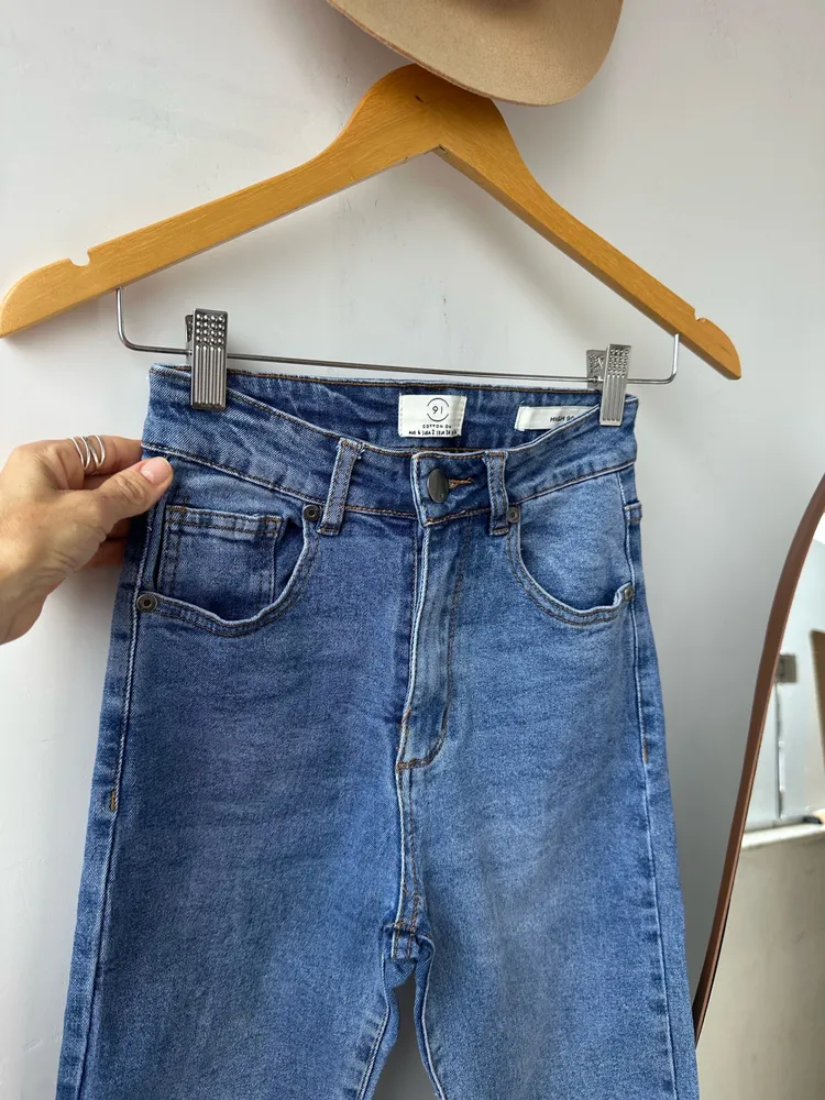 Calça jeans high 90s tam 36