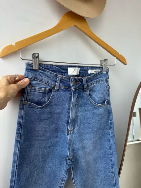 Calça jeans high 90s tam 36