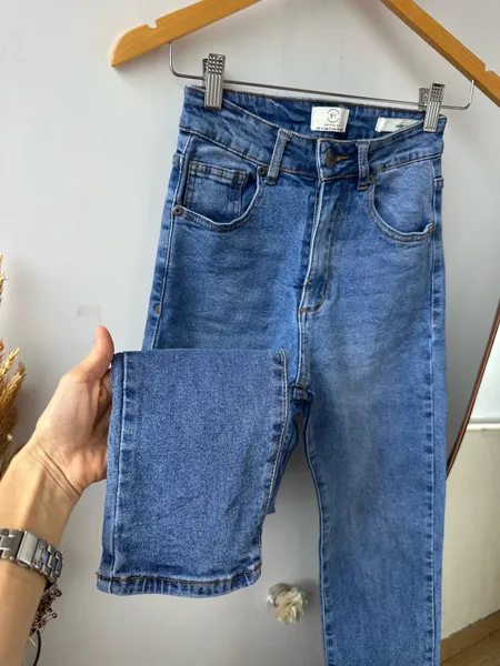 Calça jeans high 90s tam 36