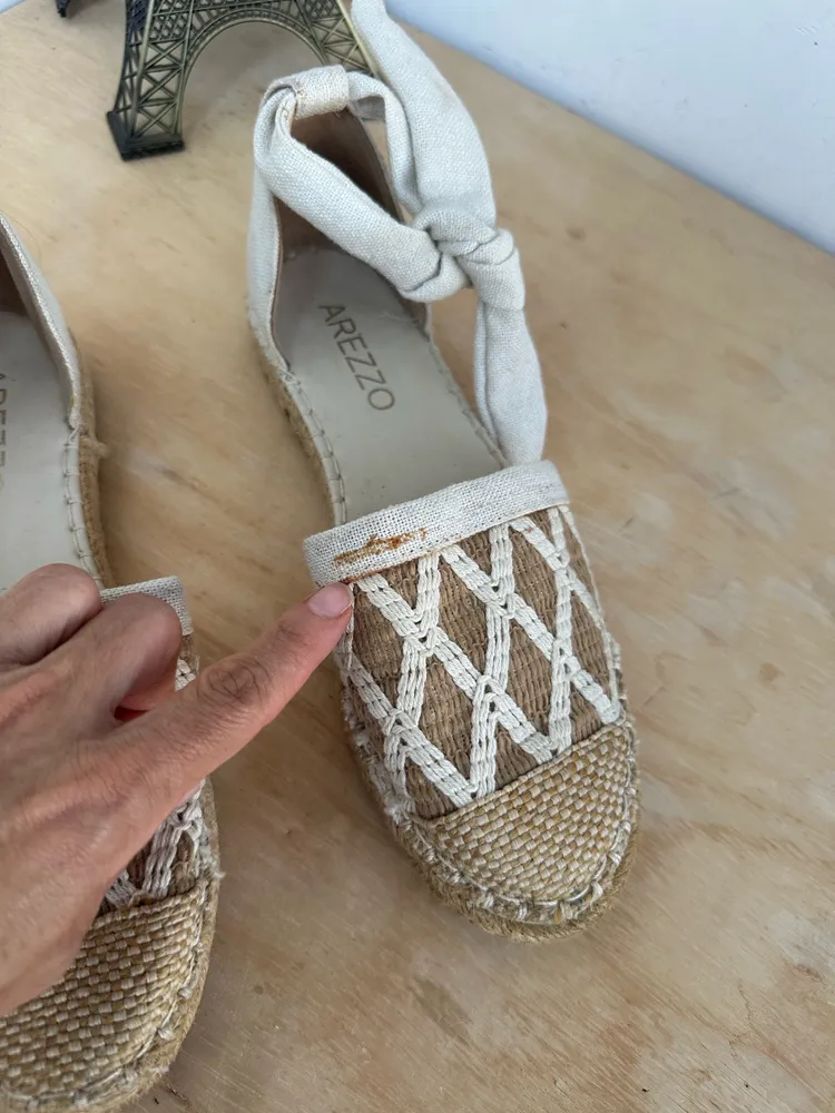 Sandalia espadrille Arezzo tam 35