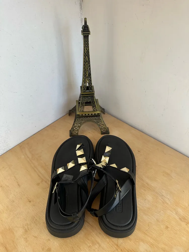 Sandalia feminina moleca modelo flat nova tam 36