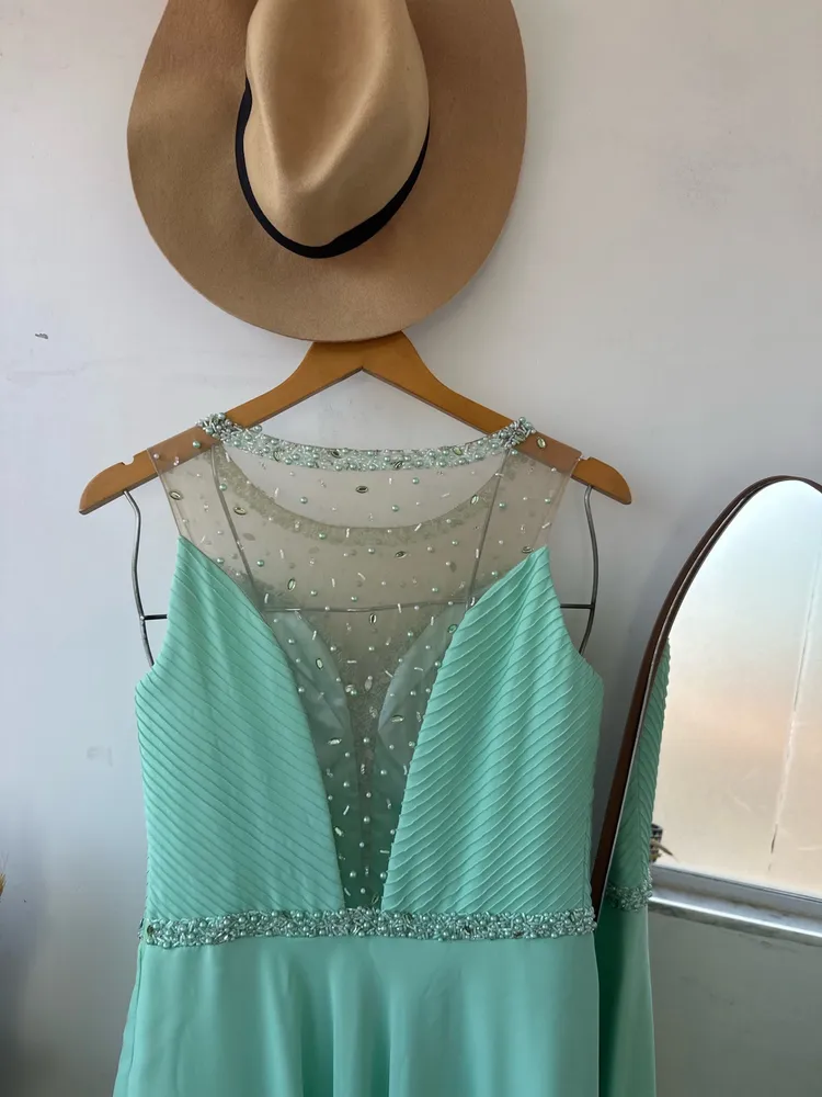Vestido de festa novo tam g