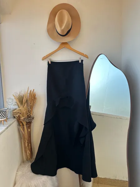 Saia longa babados tam M/38