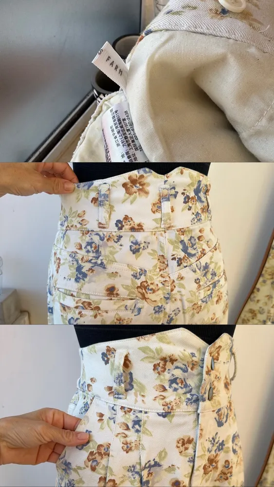 Calça feminina farm cos alto tam 38