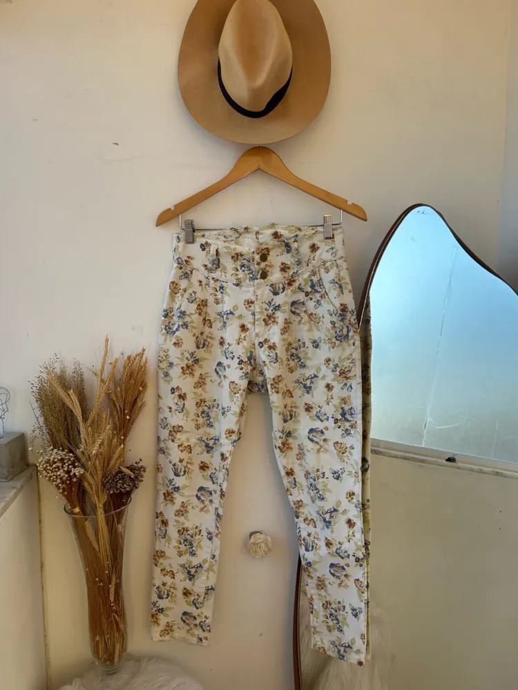 Calça feminina farm cos alto tam 38