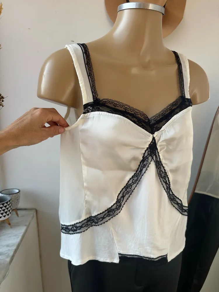 Blusa feminina organza da hendbook tam 38