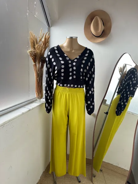 calca pantalona tam m cos alto da bluss