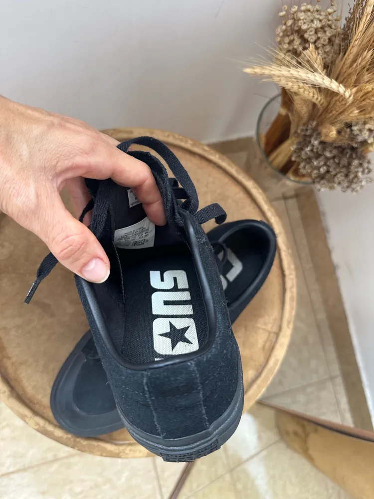 tênis tam 36 Converse One Star Pro Low Triple Black
