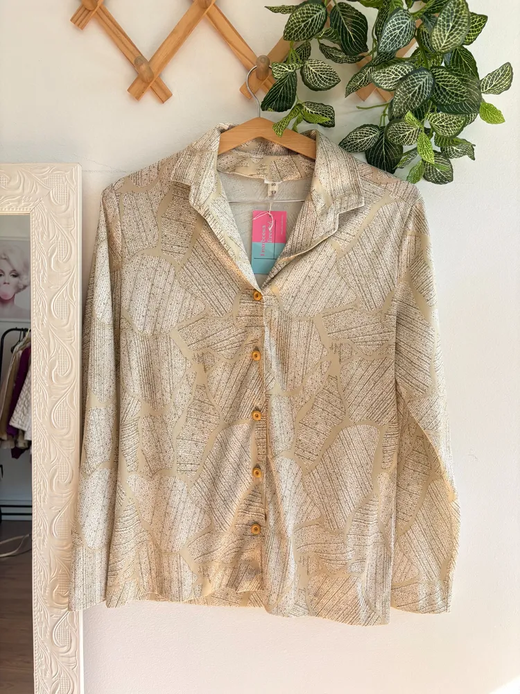 Camisa estampada vintage
