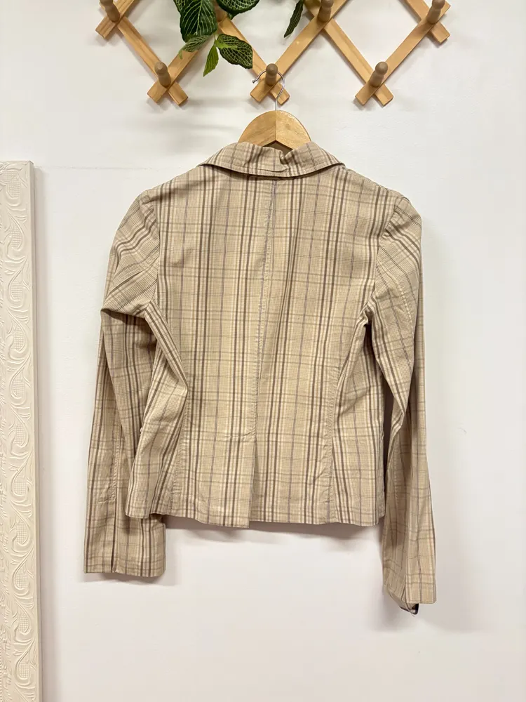 Blazer quadriculado