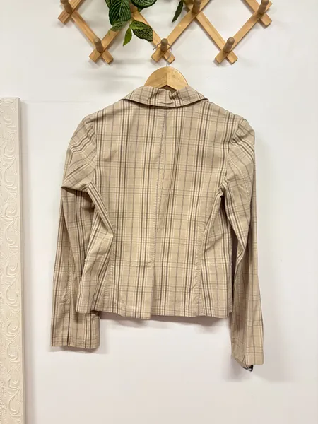 Blazer quadriculado