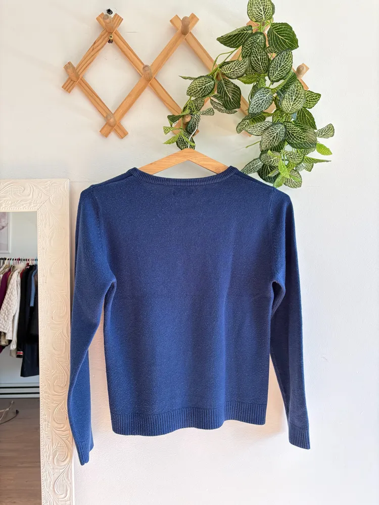 Suéter azul Cortelle