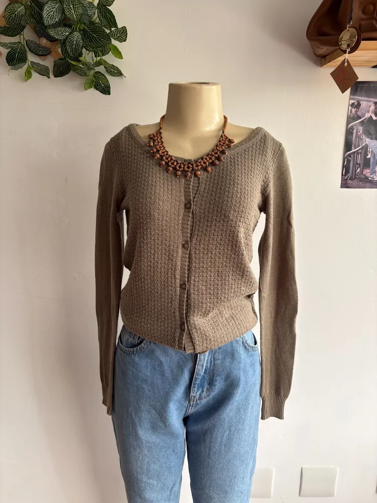 Cardigan verde TOK