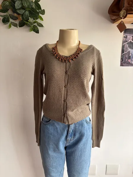 Cardigan verde TOK