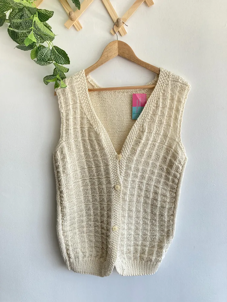 colete em tricot