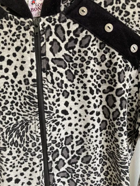 Casaco animal print