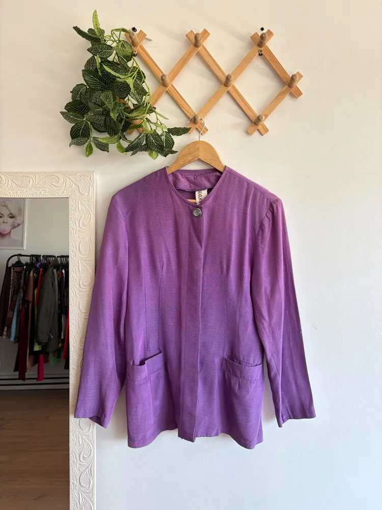 Blazer lilás vintage