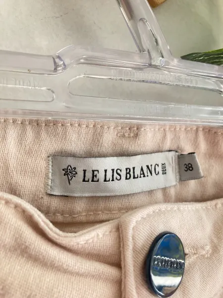 Calça offwhite Le Lis Blanc