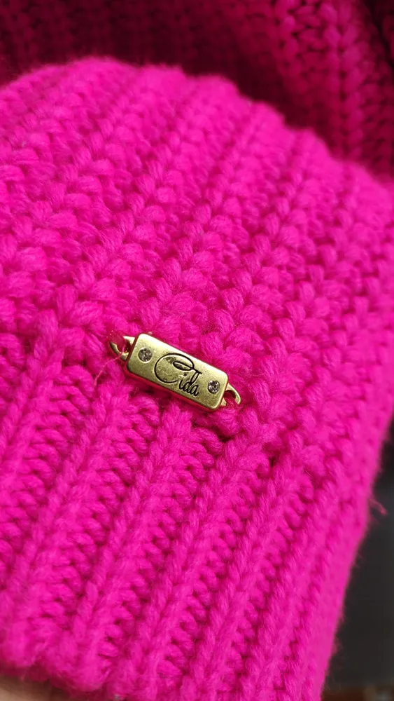 Blusão Cropped Tricô