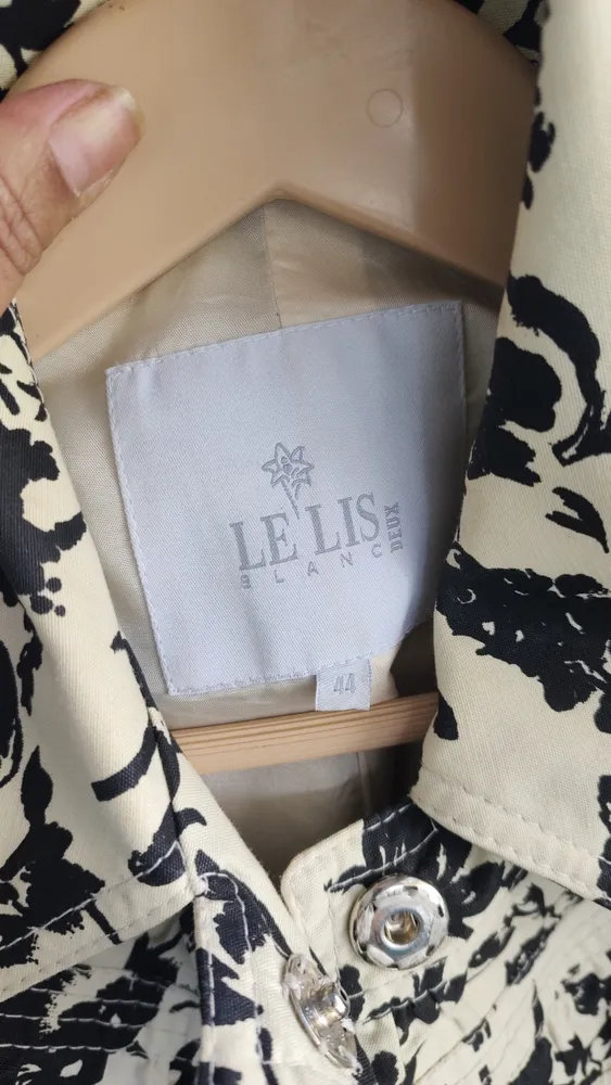 Casaco Lelis estampado
