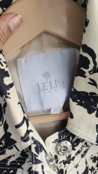 Casaco Lelis estampado