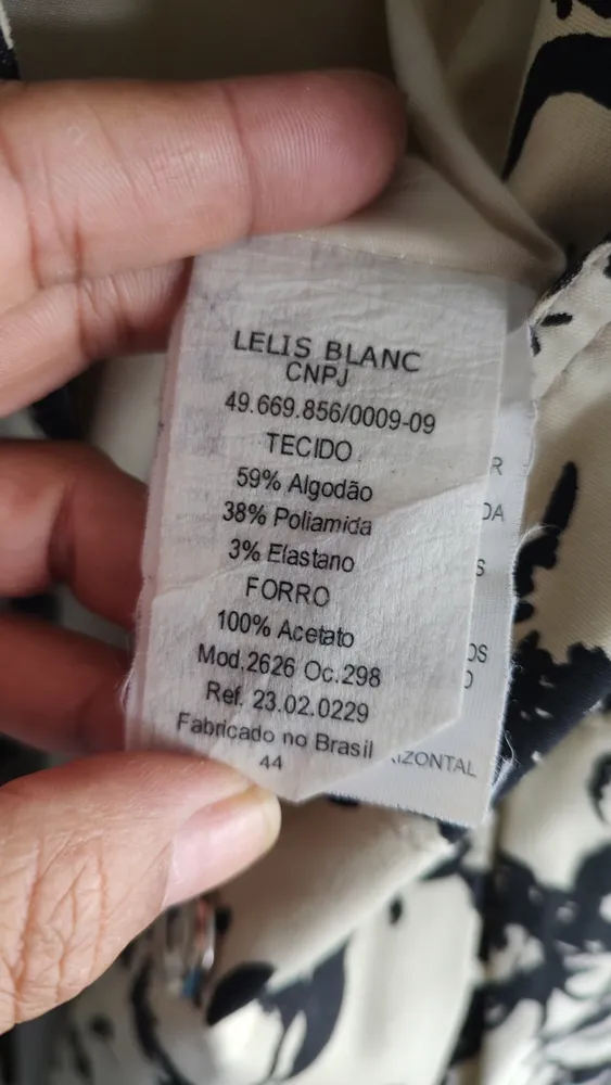 Casaco Lelis estampado