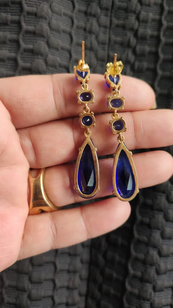 Conjunto anel e brincos