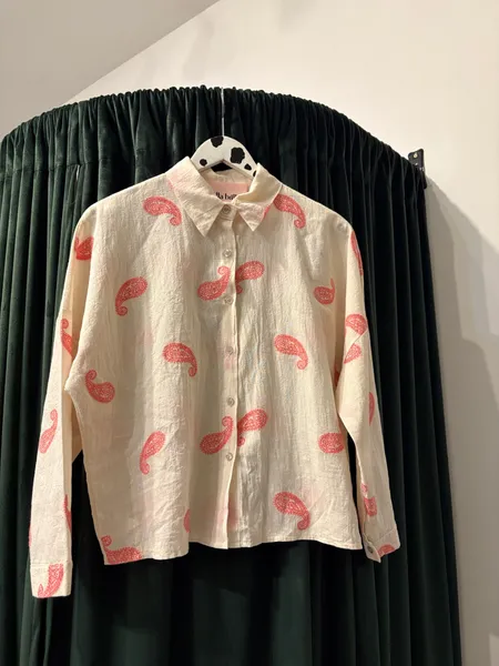 CAMISA BORDADA LINHO