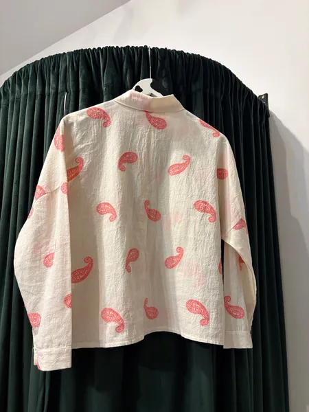 CAMISA BORDADA LINHO