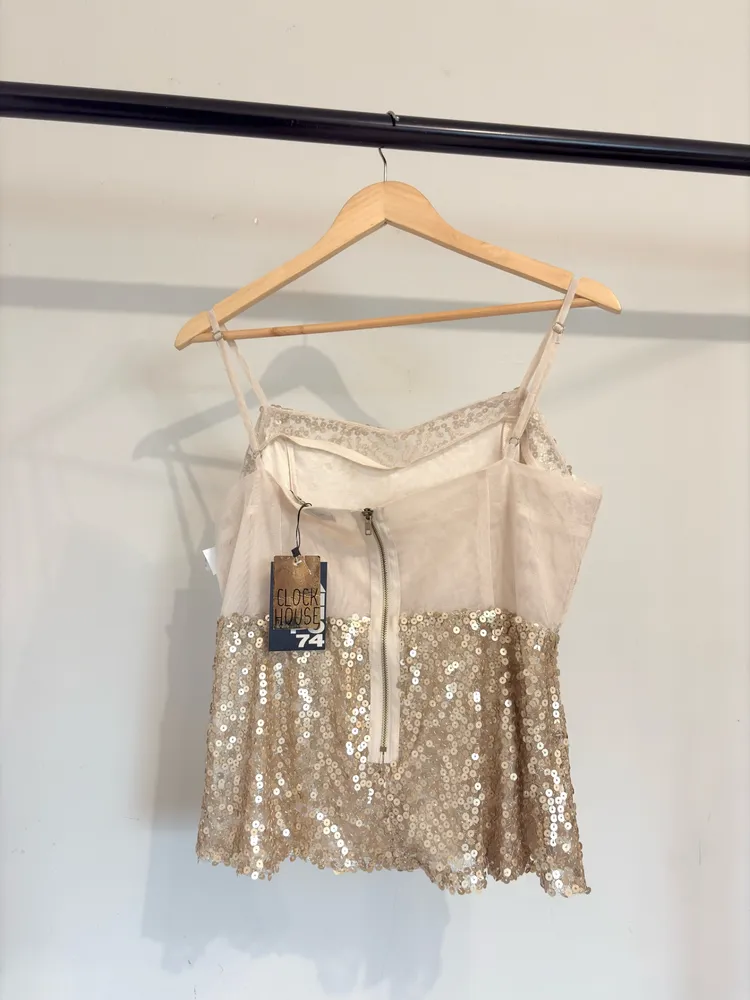 Blusa paetê