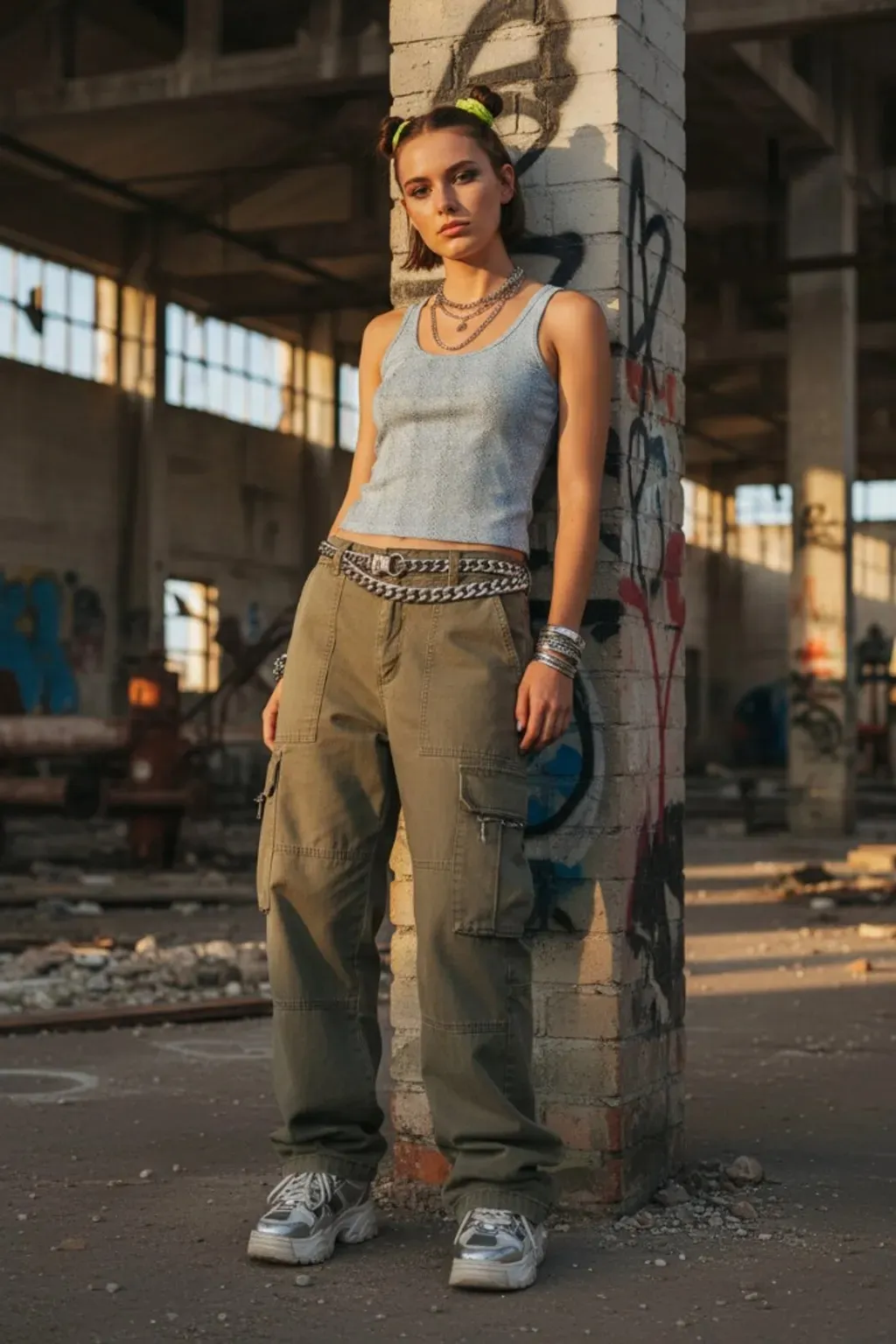 Regata Rovitex com Animal print ouro velho