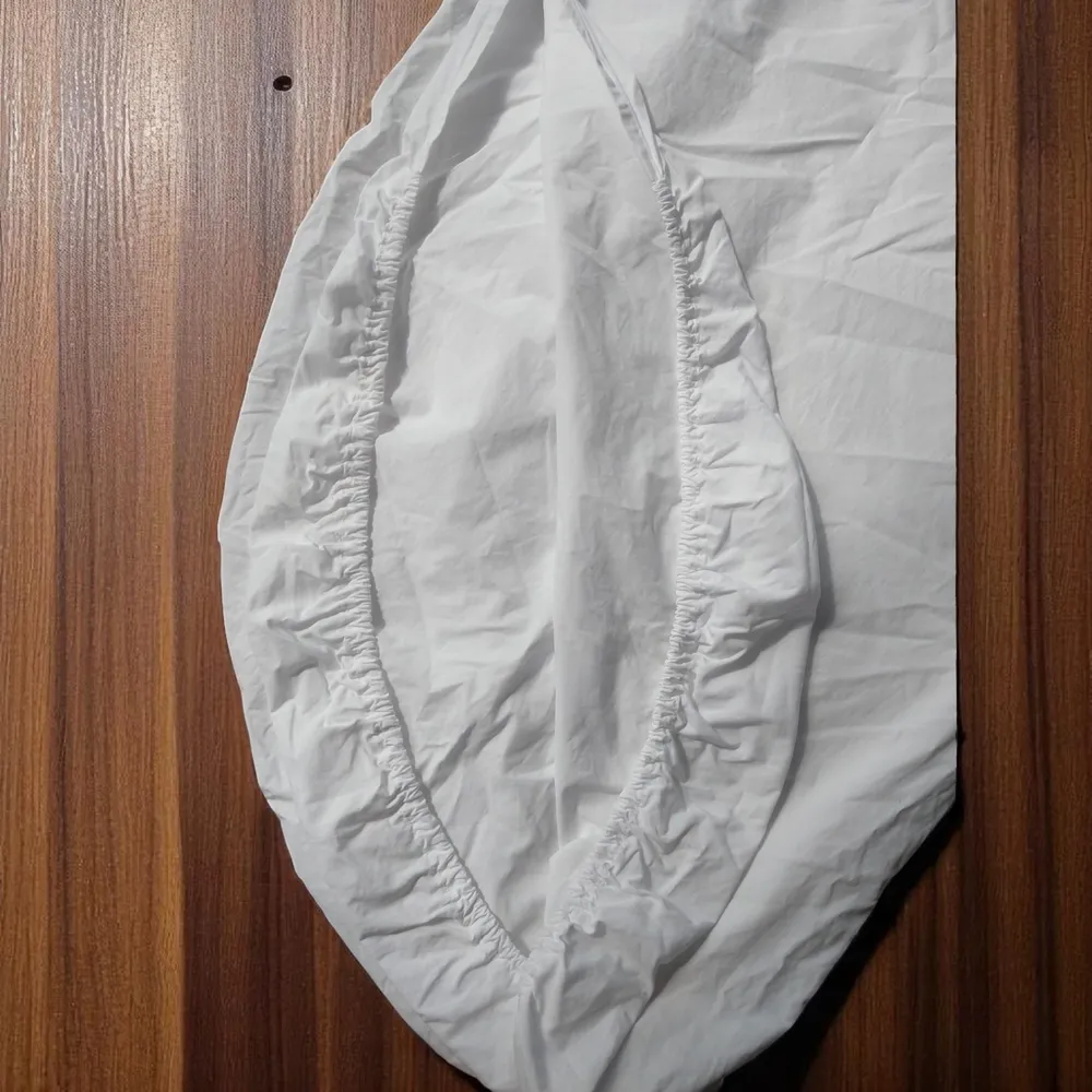 Lençol Branco para berço americano