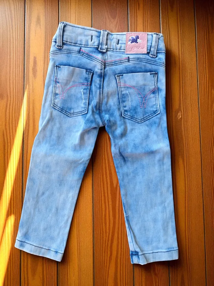 Calça jeans clara Melinda Baby