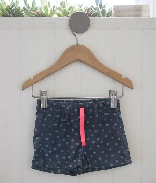Shortinho Jeans Poá Pop Corn