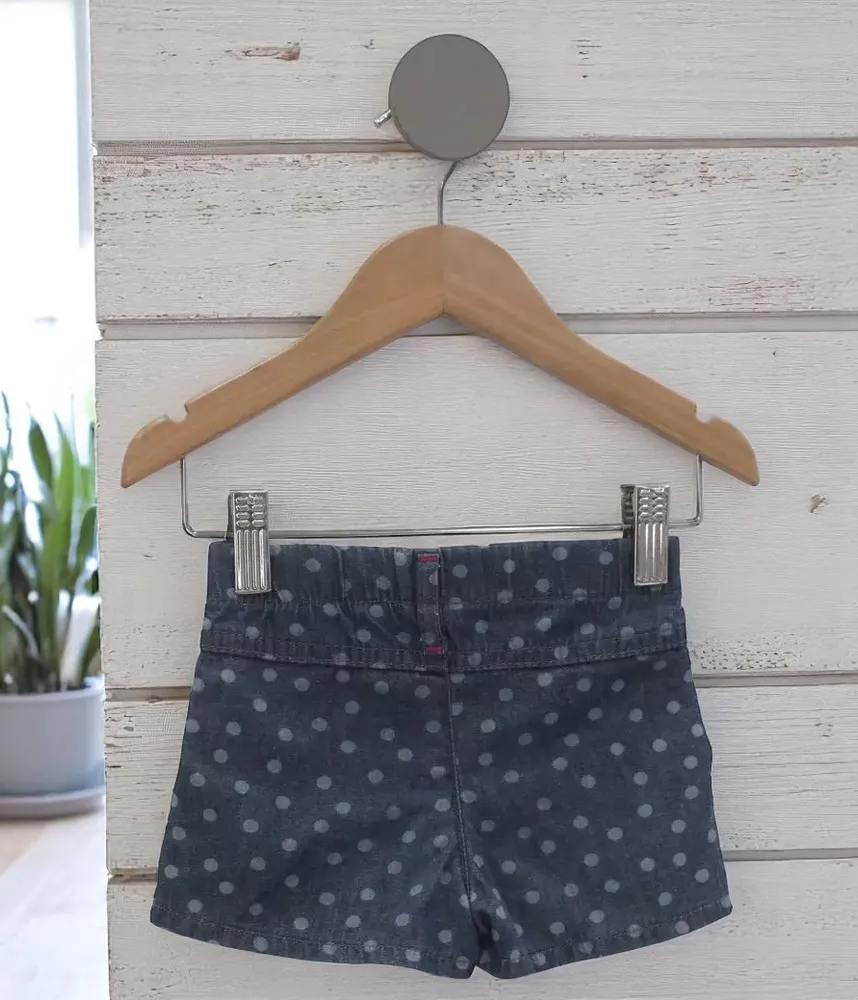 Shortinho Jeans Poá Pop Corn