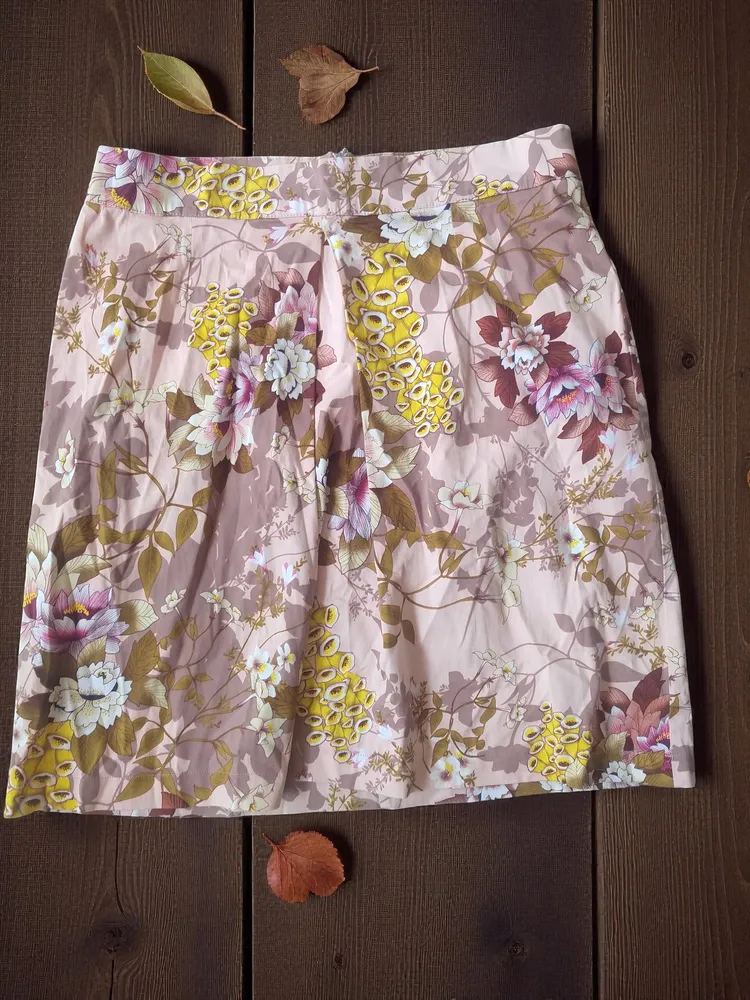 Saia Rosê Plus Size Estampada A/K Classic