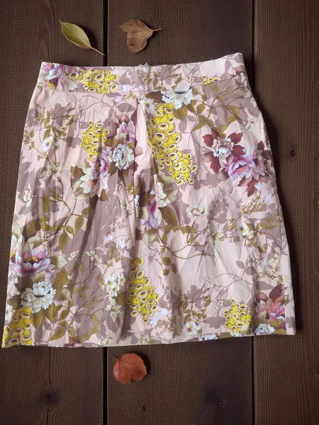 Saia Rosê Plus Size Estampada A/K Classic