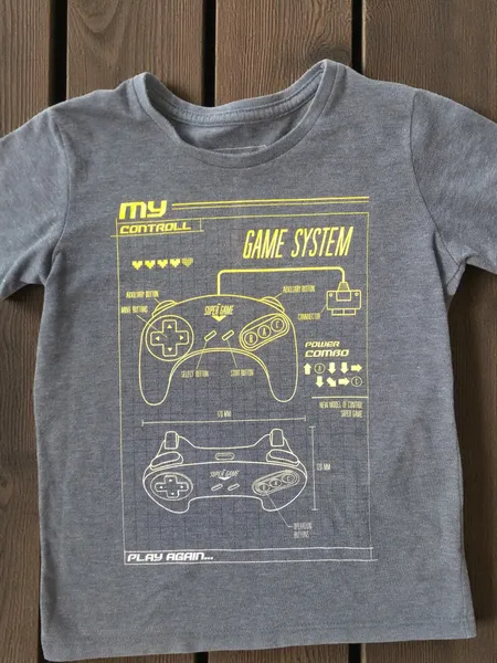 Blusa cinza FUZARKA  videogame