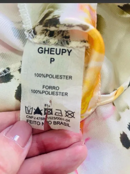macacão gheupy estampado p