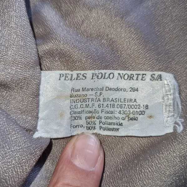 casaco pele víntage G